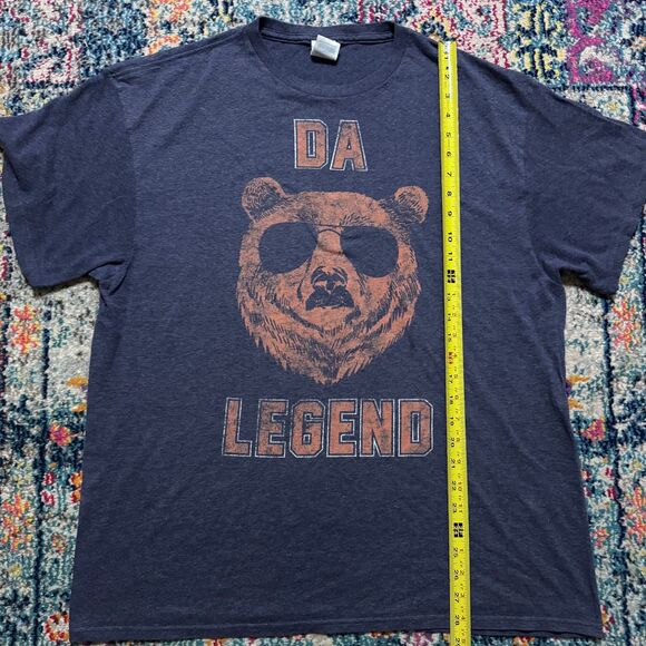Lost Gods Da Bears Chicago Bears NFL Short Sleeve Crewneck T-Shirt Size XL - Picture 3 of 4